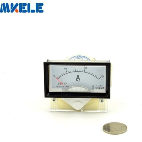 AC 85L17 Analog Ammeter Panel Current Amper Meter Pointer Diagnostic-tool Amperimetro Ampermeter Tester