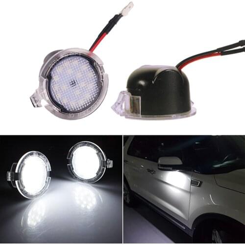 For Ford Edge Mondeo MK5 5 Fusion 2 Flex Explorer Mustang Car Led Number License Plate Light Kit Canbus Error Free Car Styling