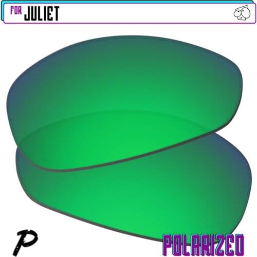 EZReplace Polarized Replacement Lenses for - Oakley Juliet Sunglasses - Green P
