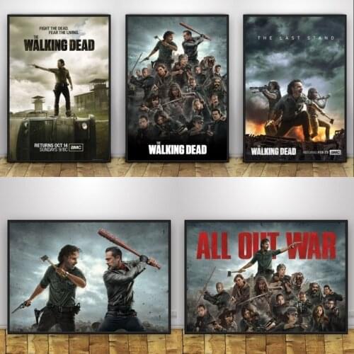 The Walking Dead The Comic Wall Art Paint Wall Decor Canvas Painting Prints Classic Art Poster Paintings No Frame