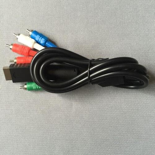 Games Accessories 180cm Component AV AUDIO VIDEO HD TV Cable Cord For Sony Playstation 2 3 PS3 PS2
