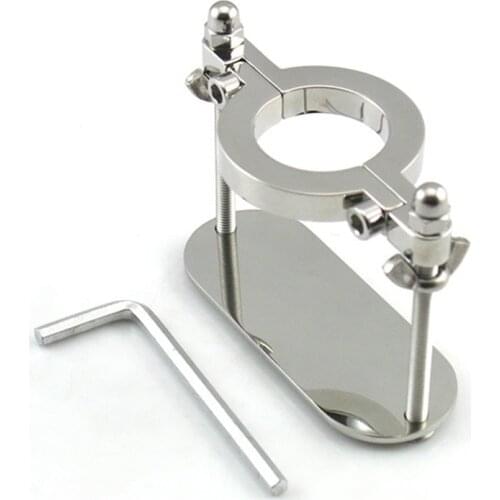 Stainless Steel Penis Ring Scrotum Stretcher Cock Ring Ball Stretcher Weight For CBT Sex Products For Men Penis Sex Toys A037