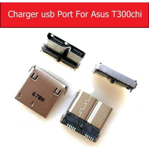 USB Charger Jack Slot For Asus Transformer Book T300 Chi USB Port Socket Sync Date Charging Connector Micro Usb3.0 Dock Parts