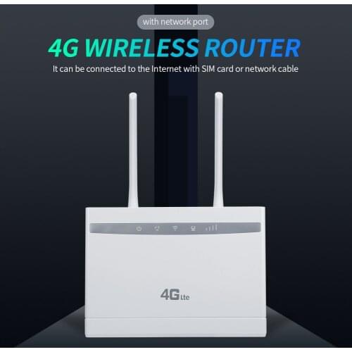 4G LTE Wireless Router 150Mbps High Power CPE Router with SIM Card Slot Strong Signal 4G Router for home use, business office