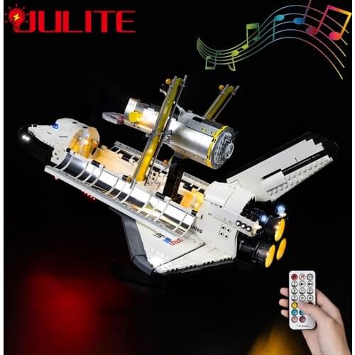 LED Light Kit For 10283 Space Shuttle Discovery Remote Control Toys For Children DIY Toys Set (Not Included Building Blocks)