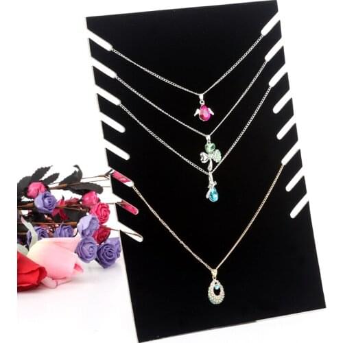 Pendant Necklace Chain Earring Jewelry Bust Display Holder Stand Showcase Rack jewelry display stand table display