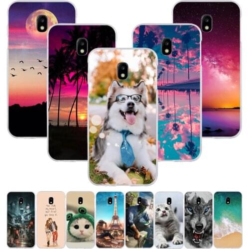 Silicone Phone Case For Samsung Galaxy J3 2017 J330F J3 Pro 2017 Cases Phone Shell Cover For Samsung J3 2017 J330 New Design