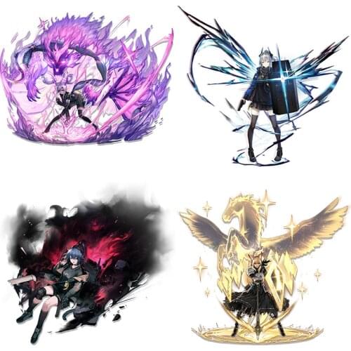 Three Ratels CA12 Hot game Arknights anime sticker for car bike motorcycle laptop helmet wall sticker decals