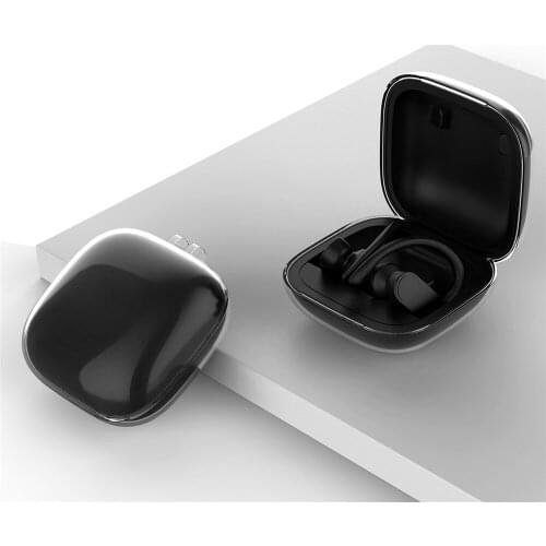 TPU Transparent Case Shockproof Charging Box Cover Skin for Beats Powerbeats Pro Wireless Earphone Accessories