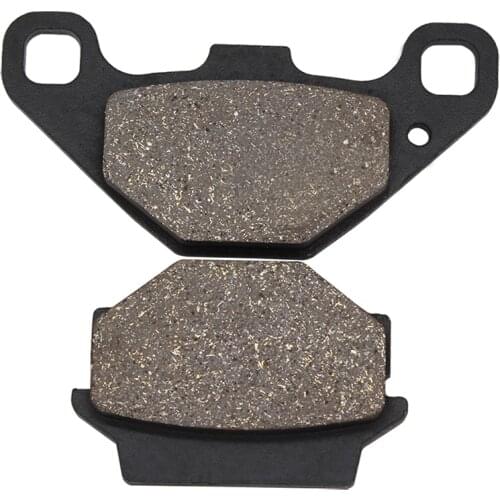 Cyleto Motorcycle Rear Brake Pads for YAMAHA YFM 90 YFM90 Raptor2010 2011 2012 2013 YFM 300 YFM300 Grizzly 2012-2013