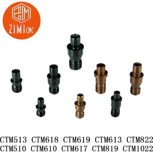 10pcs CTM513 CTM618 CTM619 CTM613 CTM822 CTM510 CTM610 CTM617 CTM819 CTM1022 Carbide Insert Shim Seats Tightening screw