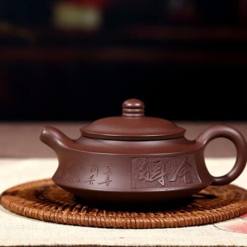 1688 yixing daily provisions wholesale violet arenaceous hand-painted tea kettle thousand pieces of sell like hot cakes