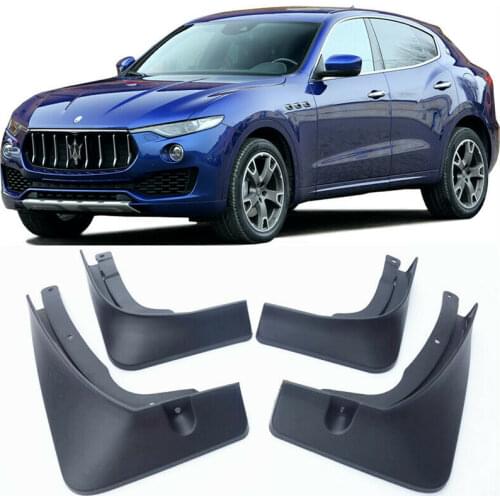 4pcs Molded Car Mudflaps Front Rear Mudguards FOR Maserati Levante 2017 2018 2019 2020 Splash Guards Mud Flap Car fender Flares