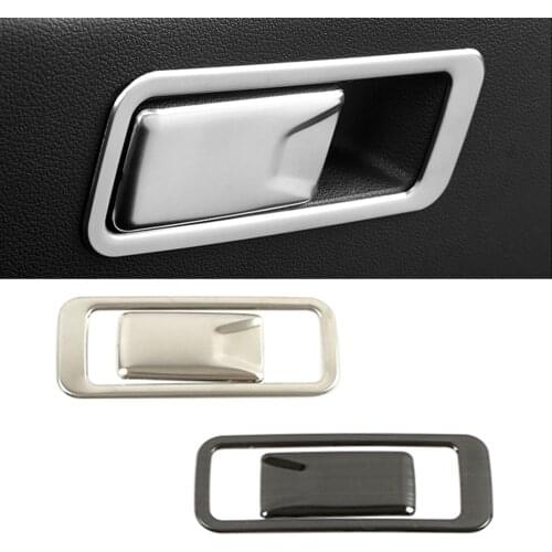 For Hyundai Creta IX25 2020 Glovebox Glove Storage Box Adjust Switch Button Cover Trim Stainless Steel Interior Moulding Sticker