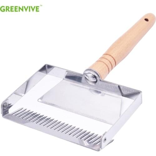 Bee Farm Tools Beekeeping Newest Uncapping Fork Stainless Steel Honey Scraper For Opening Of Honey On The Honey Comb Honey Cut