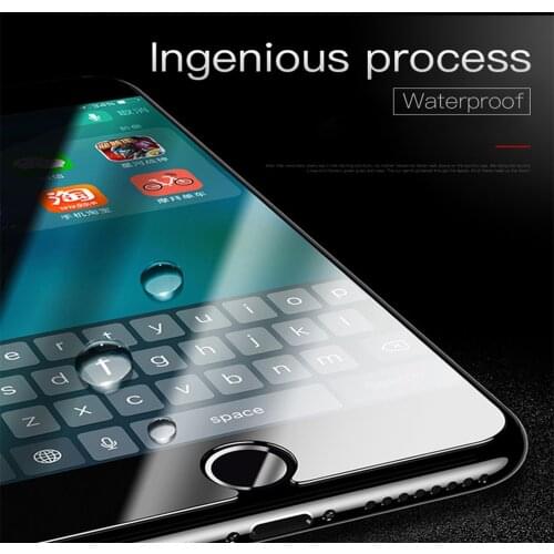 JRGK HD 2.5D Screen Protector Super Clear Tempered Glass film for iPhone 6 plus 6s plus 7 Plus Iphone 8 plus X Protective Film