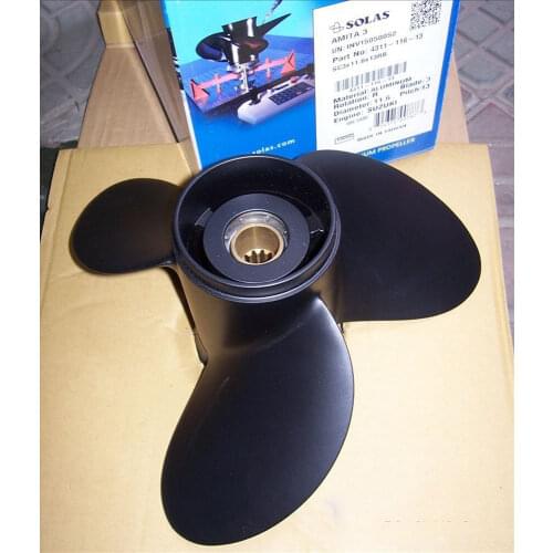 Quality Marine Propeller for Suzuki 40-55HP Outboard Motor Model NO. 11.6*13