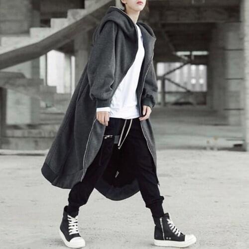 2021 ZANZEA Winter Women Coats and Jackets Female Long Sleeve Zip Long Jackets Ladies Hooded Outerwear Windbreakers Oversized