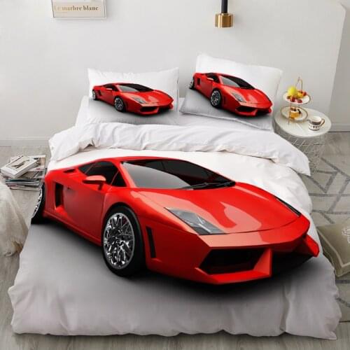 Duvet cover set sheet family euro 2.0 1.5 for home Bedding set bed linen 3D luxury Bed set 4pcs lamborghini drop shipping