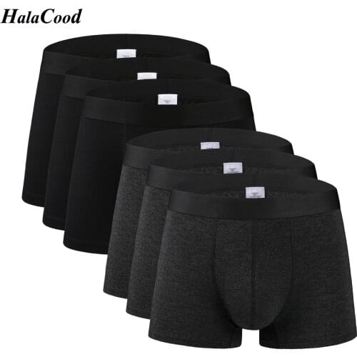6Pcs/lot Summer Boxers Men Sweat Absorption Breathable Movement Underpants Casual Soft Comfortable Elastic Underwear Plus Size