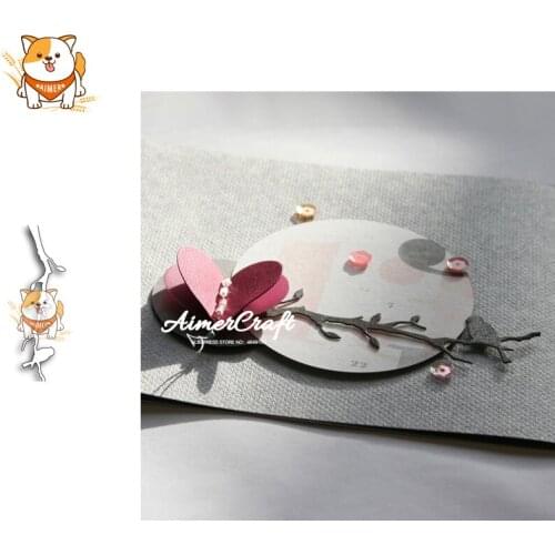 Branch Bird Plant Metal Cutting Dies Scrapbooking Stencil For DIY Paper Card Decorative Embossing Die Cut Craft Dies New 2019