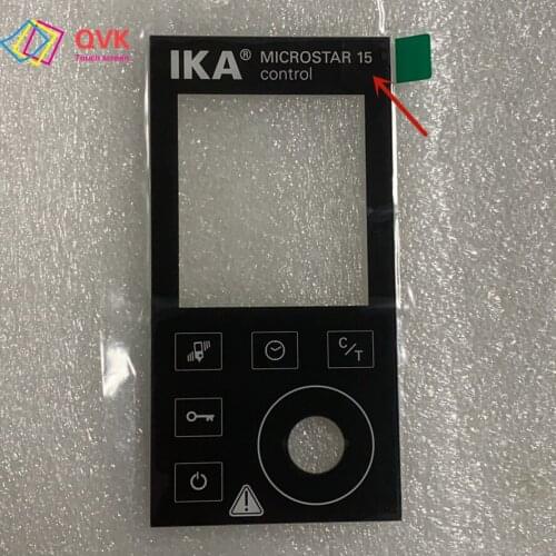 New touch screen for IKA MICROSTAR 7.5 15 30 80 Control Overhead Stirrer Instrument glass panel repair replacement parts