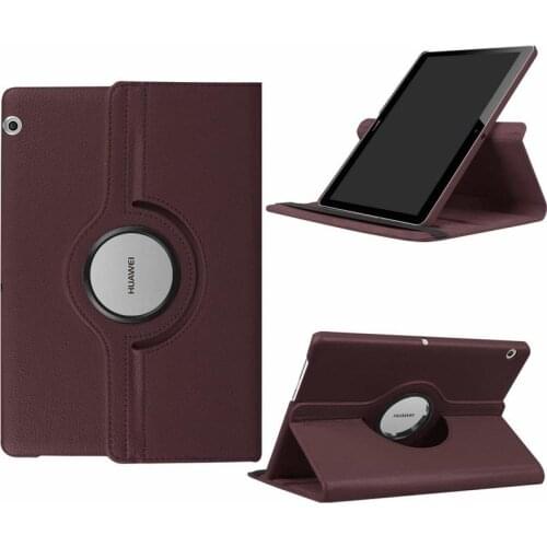 Cover Case For Huawei MediaPad T3 10 AGS-W09 AGS-L09 AGS-L03 9.6" 360 rotating PU leather Tablet case for Huawei T3 10 9.6 Glass