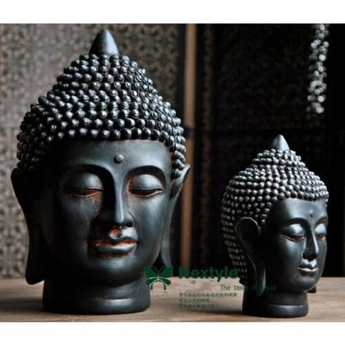 Wholesale Buddha figure # TOP efficacious HOME family Protection Talisman # Retro Buddhism FENG SHUI Buddha statue