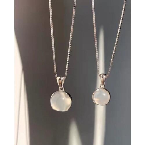 Crystal Pendant Necklaces For Women Teens Girls Korean Fashion Elegant Style Clavicle Necklace Fashion Jewelry Gifts