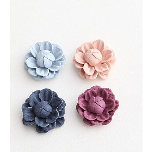 Flatback Felt Rose bud Flower Headband DIY Making Material Apparel Accessories