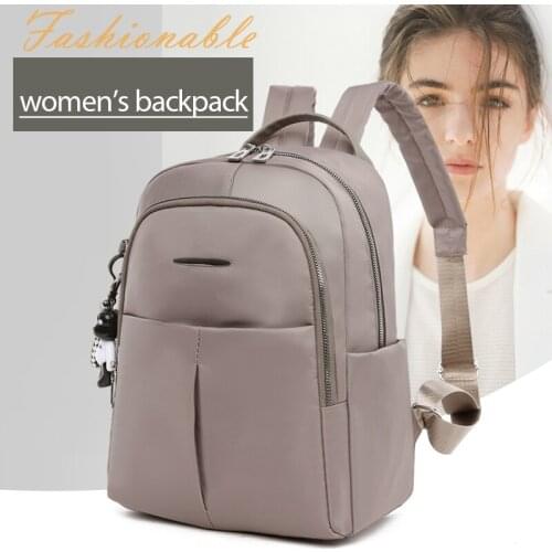 Simple Female Backpack for Women Anti Theft Rucksack Teenages Girls School Backpacks Ladies Large Capacity Bagpacks Lady Mochila