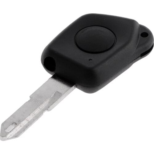 Remote 1 Button Case Key Fob with Blade for Peugeot 106 205 206 306 405 406 Pack of 1