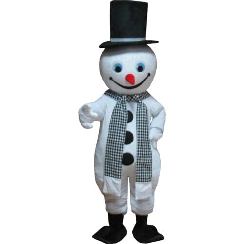 High quality sale Christmas snowman mascot costume Christmas party performance mascot costume adult size