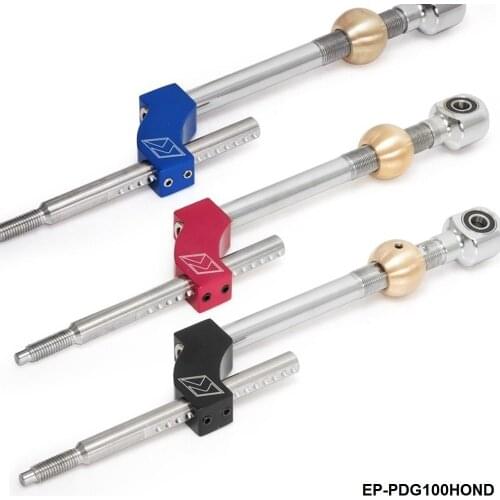 Adjustable Height Dual Bend Short Shifter M10*1.5 For Honda Integra CRX B16 B18 B20 D16 EP-PDG100HOND