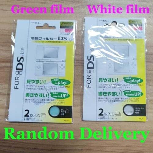 High Quality LCD Screen Protector For Nintend DS Lite Console Nintend DS Protect Screen Film Color Transparent