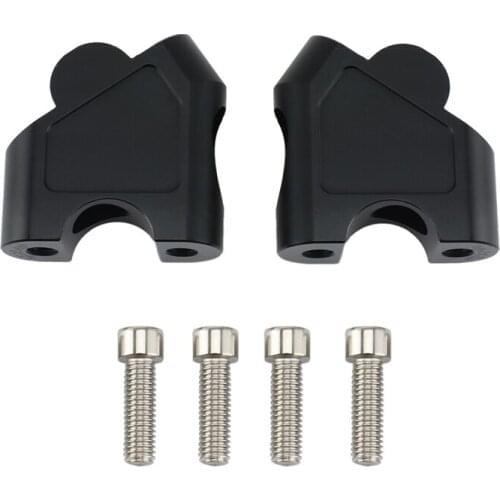 22Mm Motorcycle Handlebar Riser Drag Handle Bar Clamp Extend Adapter CNC for V-STROM DL250 DL650 DL1000 DL1050XT