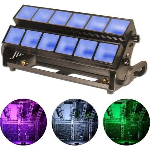 300W Double Row 36pcs Cree 4in1 LED DJ Disco Strobe Light Sound Control Flash Party Dance Bar Holiday Club Stage Lighting Effect