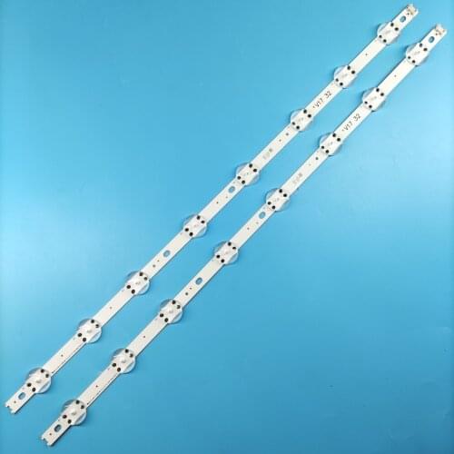 100%New Original 2Pieces/lot 8LED 660mm LED backlight strip for 32" Inch V17 32 ART3 2855