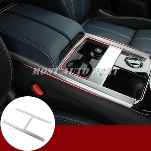 ABS Plastic Interior Centre Console Gear Box Frame Trim Cover For Land Rover Range Rover Velar 2017-2020 1pcs Car Decoration