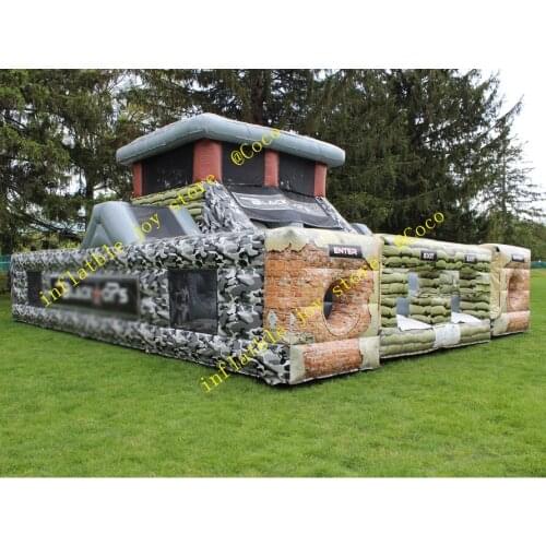 Free ship to sea port,10x8/33x26.5ft Interactive Challenge Adult Inflatable Obstacle Course,2019 new design jumper slide