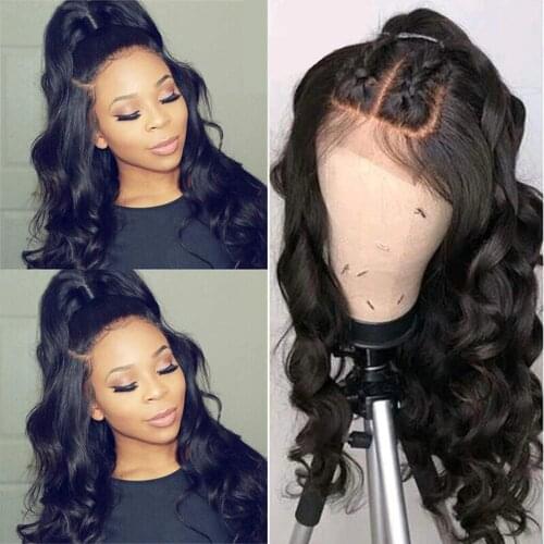 Brazilian Body Wave Lace Front Wig Pre Plucked 13x4 Lace Front Human Hair Wigs for Women TPart Lace Wigs Hair Transpare Lace Wig