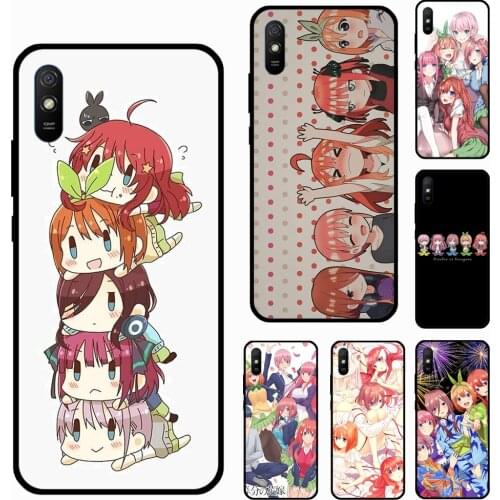 Nakano Quintessential Quintuplets For Xiaomi Redmi Note 9 Pro 8 Note 10 Pro 8T 9S Cover For Redmi 9T 9A 9C 7A 8A K40 Case