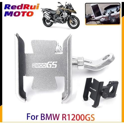For BMW R1200GS lc R1200GS adventure Motorcycle Mobile Phone Holder GPS Navigator Rearview Mirror Handlebar Bracket Accessories