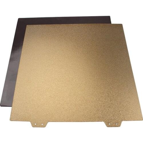 355x355MM Double Sided Textured Powder Coated PEI Spring Steel Sheet +Magnetic B Sticker For Voron 350 V2 3D printer parts