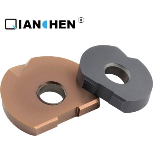 Carbide universal 45 degree 55 degree semicircle ball head milling Insert R4 / R5 / R6 Insert p3200 / p3204 alloy Insert 2 piece
