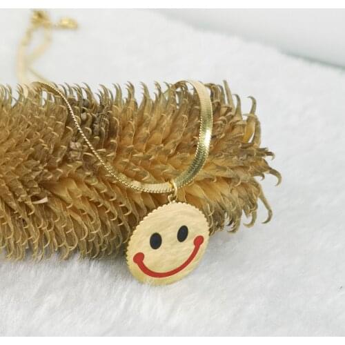 Girl Hot Sell fashion new goddess luxury women gold Color necklace luxe jewelry stainless steel