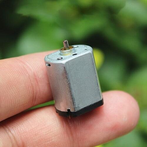 DC 2V-5V 3.7V 9200RPM Micro Mini 030 Electric Motor Small Motor 12mm*15mm Motor 2.5mm Short Shaft DIY Car Boat Toy Model