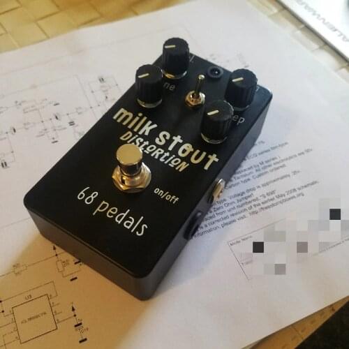 68pedals MILK STOUT RAT distortion monoblock effect