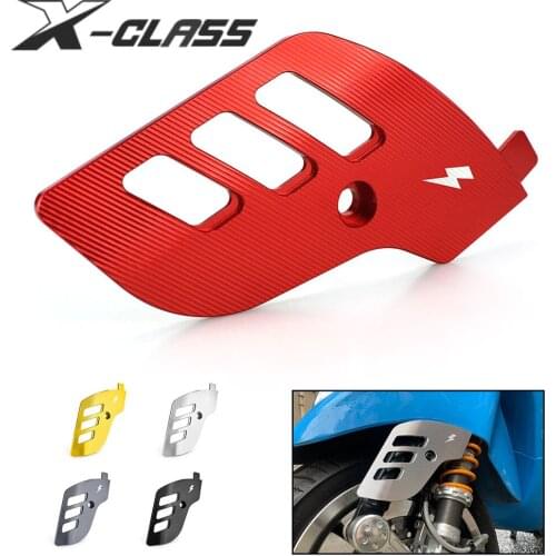 Motorcycle Rocker Cover Front Wheel Side Protector Guard Red Black Gold CNC Aluminum for Piaggio Vespa Sprint Primavera LX S 150