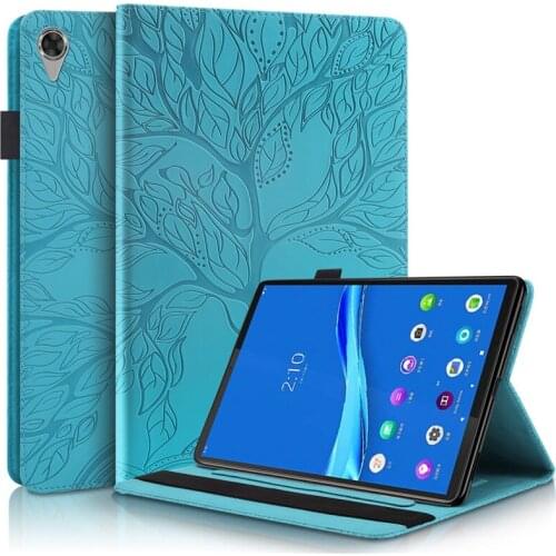 3D Tree Embossed Case Funda for Tablet Lenovo Tab M10 HD Case TB-X306F TB-X306X Cover for Lenovo Tab M10 HD 2 2nd Gen Case